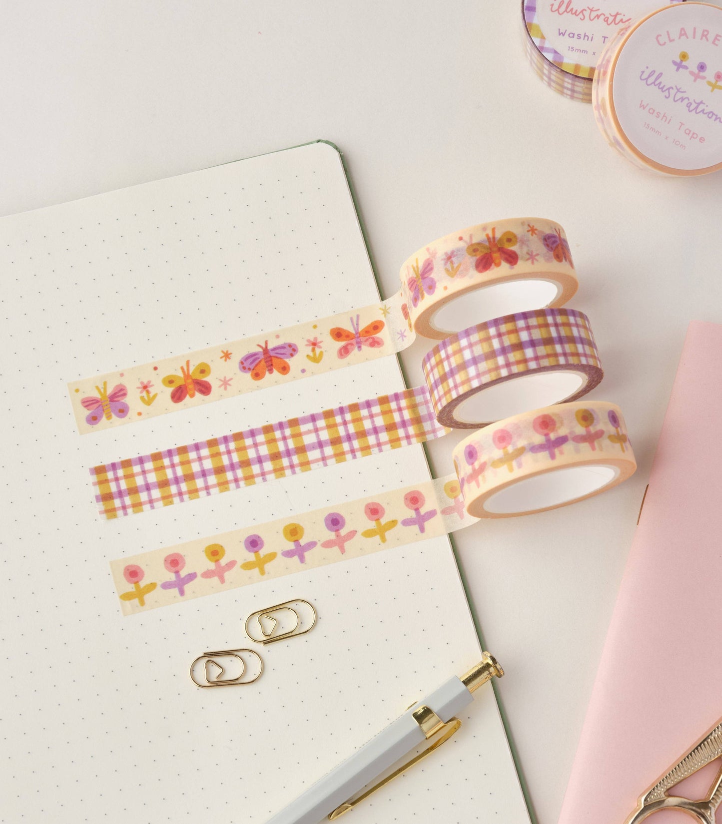 Pastel Buds Washi Tape