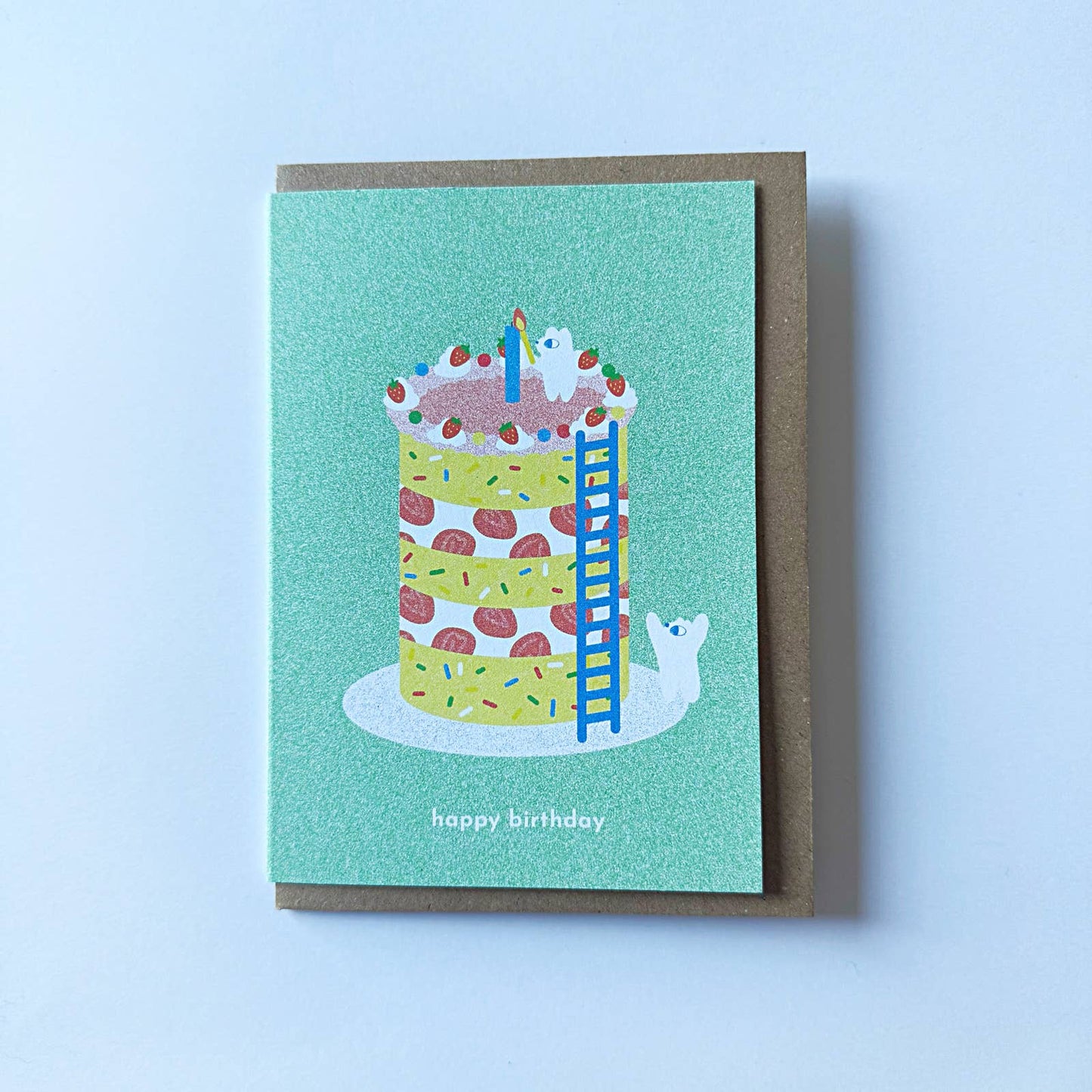 Birthday Candle A6 Birthday Card, Portrait