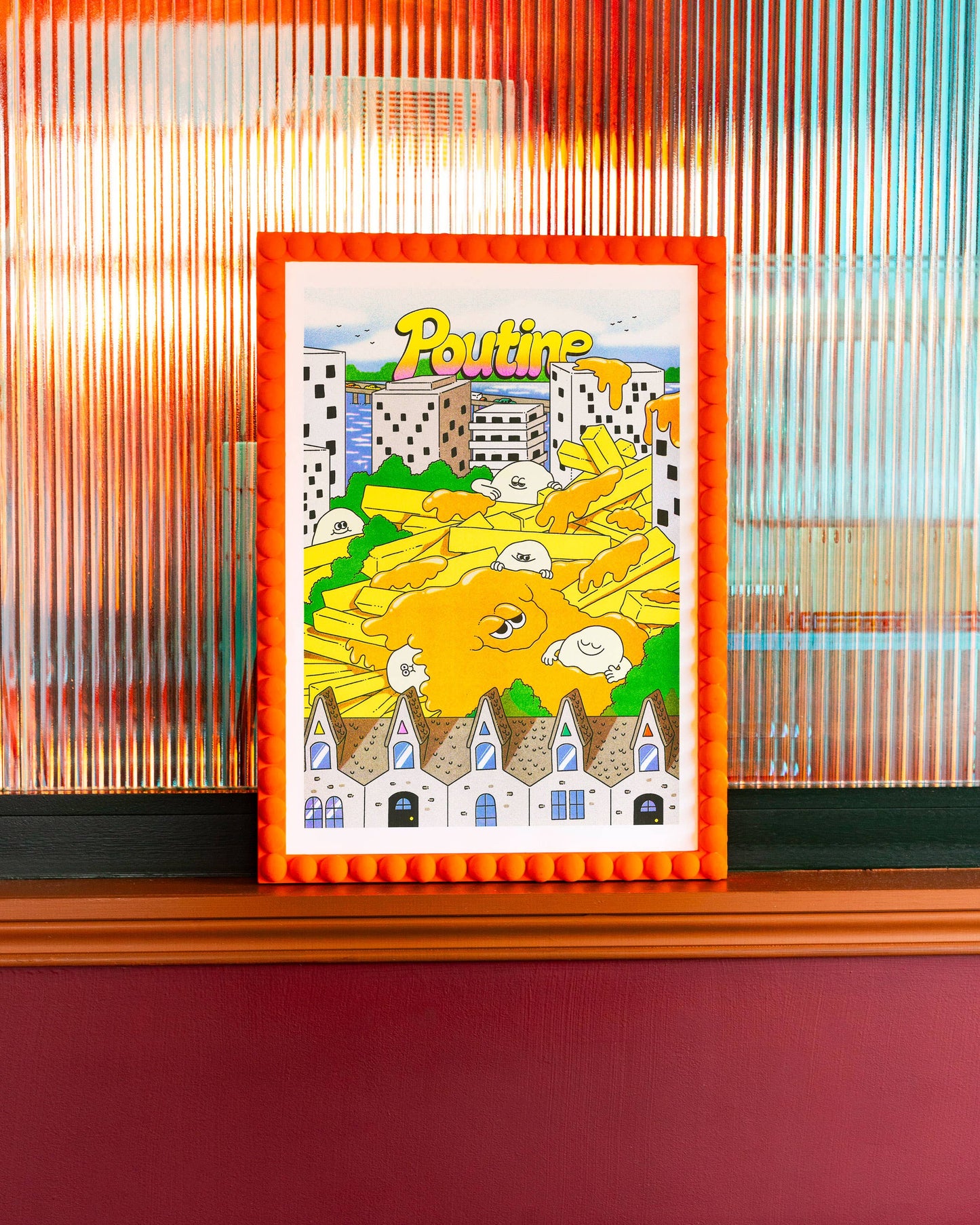 Poster A3 - Poutine in Montreal - Lauren Martin