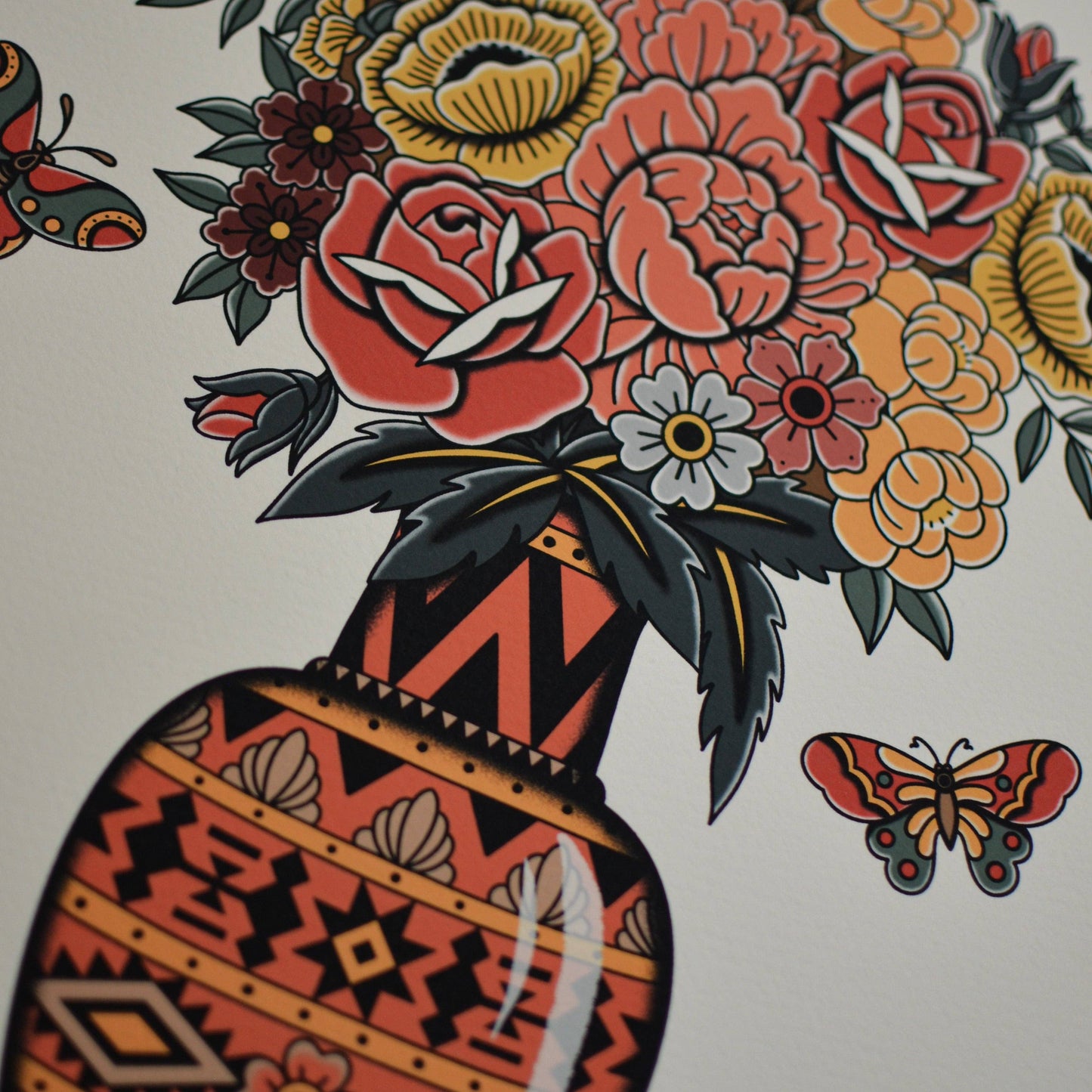 Flowers A3 Art Print