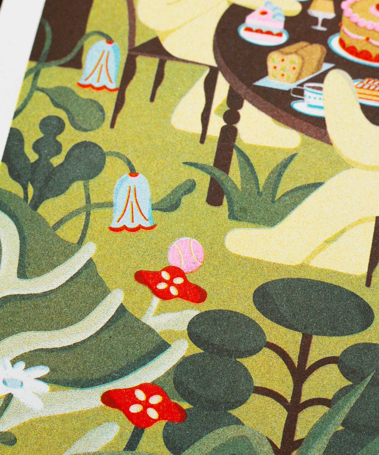 Poster A3 - Magda Chmielowska - Afternoon Snack in the Garden