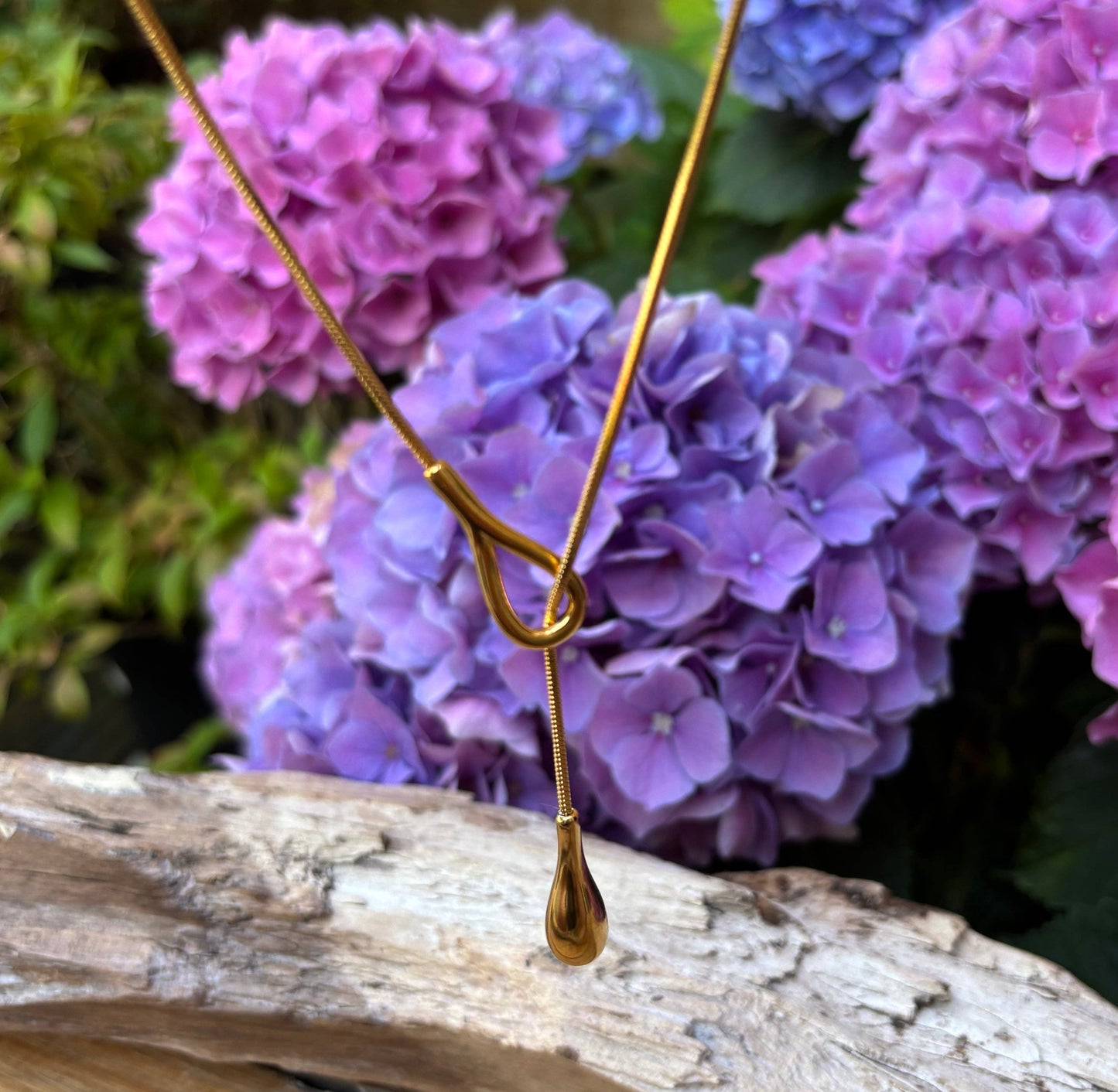18ct Gold Plated Long Toggle Chain Necklace -Available In Silver: Silver