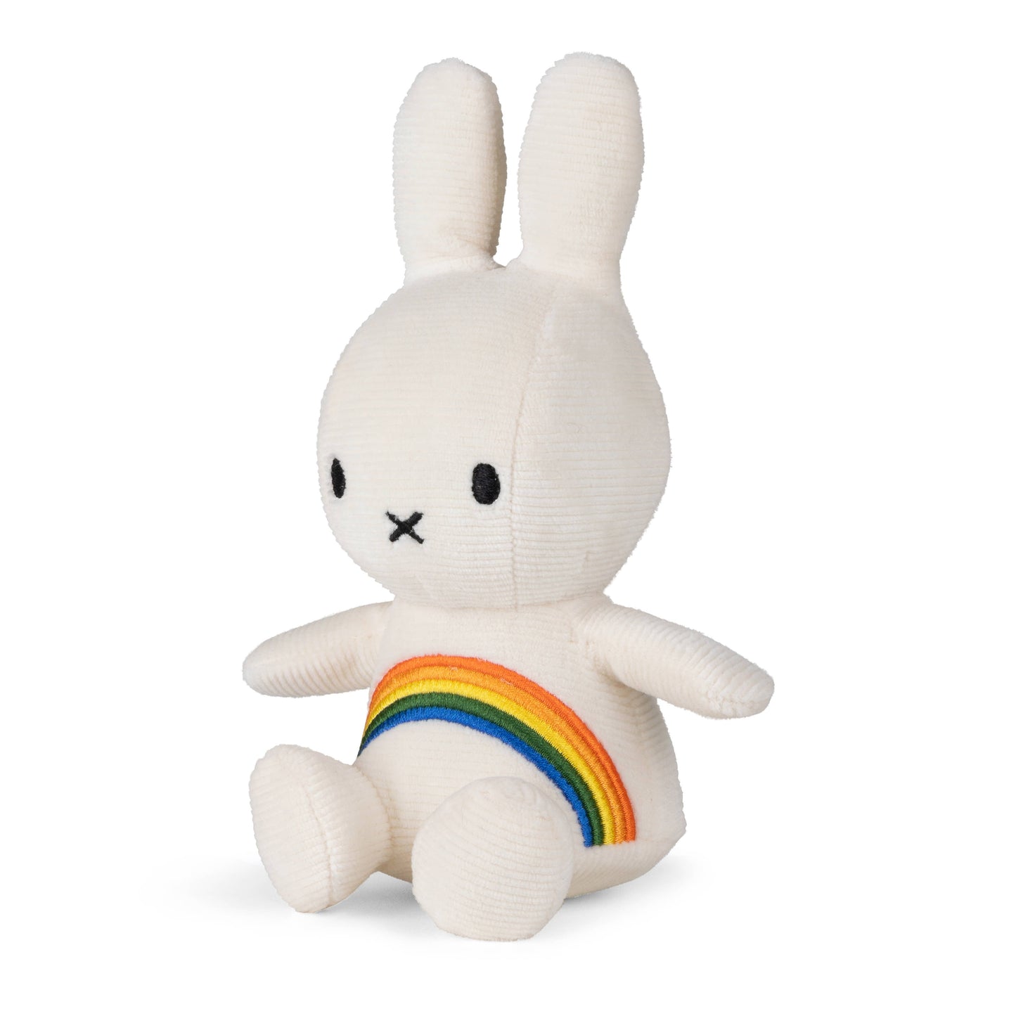 Miffy Corduroy Rainbow White 18 cm
