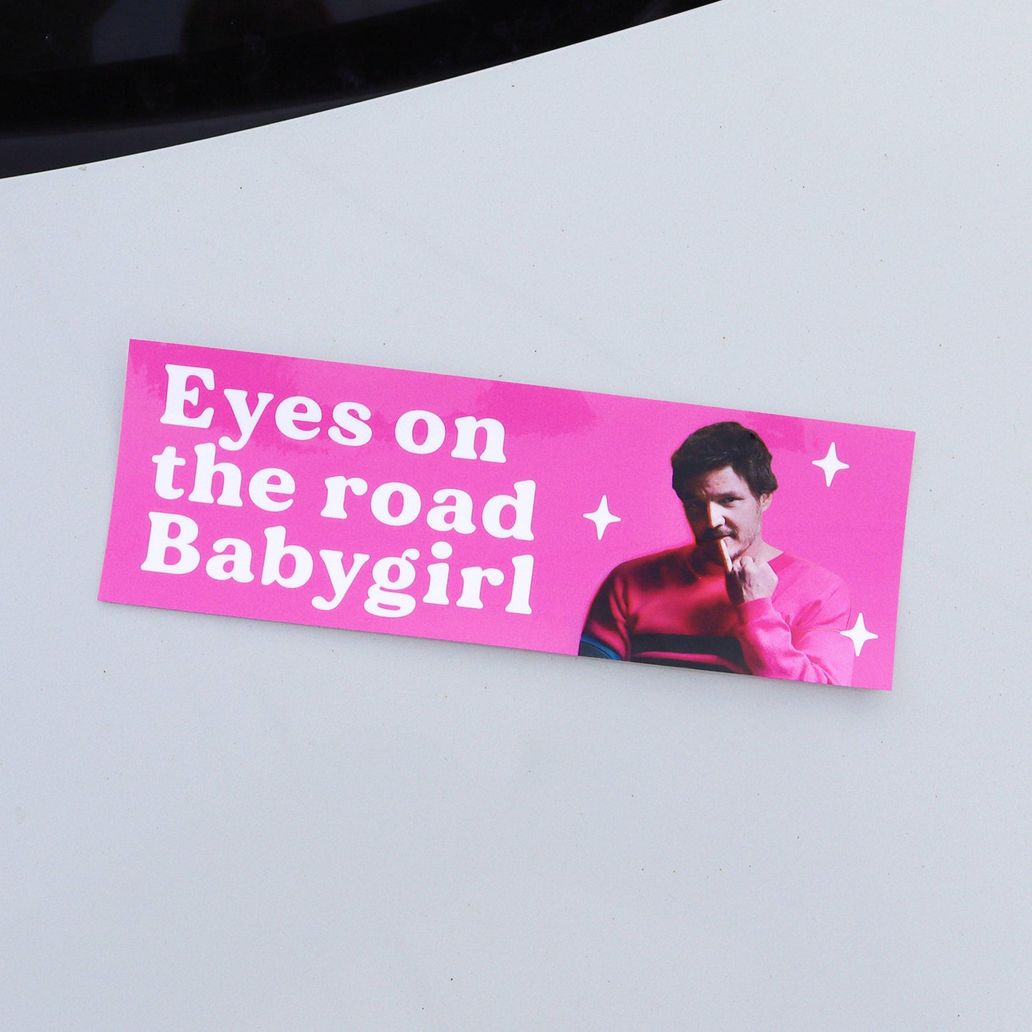 Pedro Pascal Babygirl | Bumper Sticker
