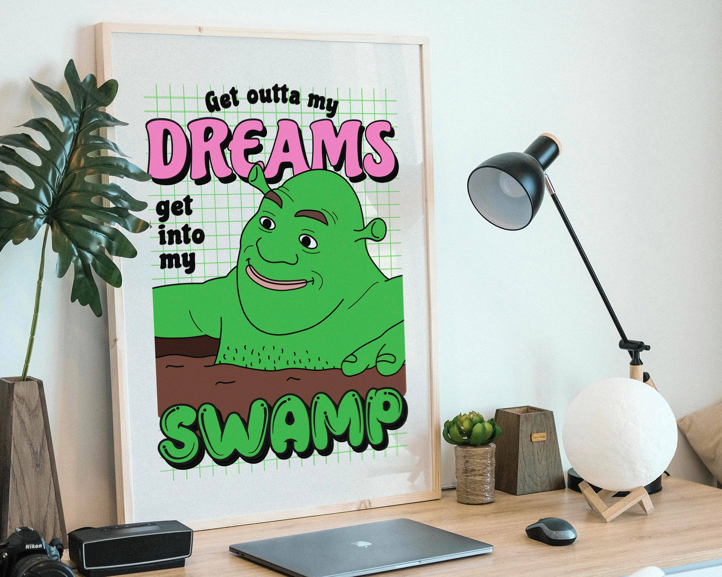 Shrek's Swamp | A4 Wall Art