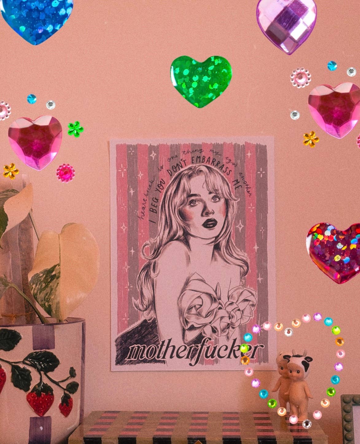 Sabrina A4 Art Print
