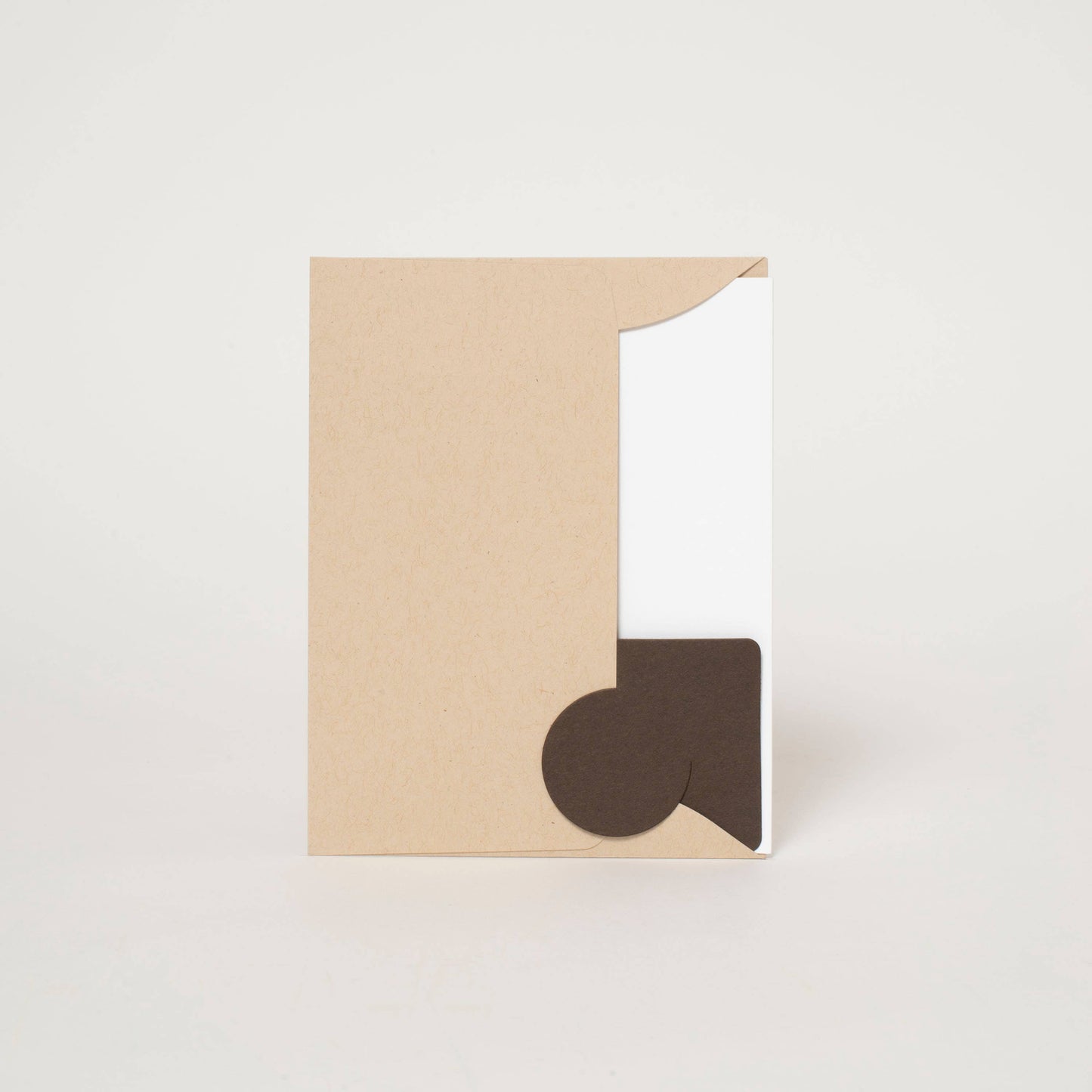 Dandelion Baby & Gnome Letterpress Greeting Card by Phoebe Wahl