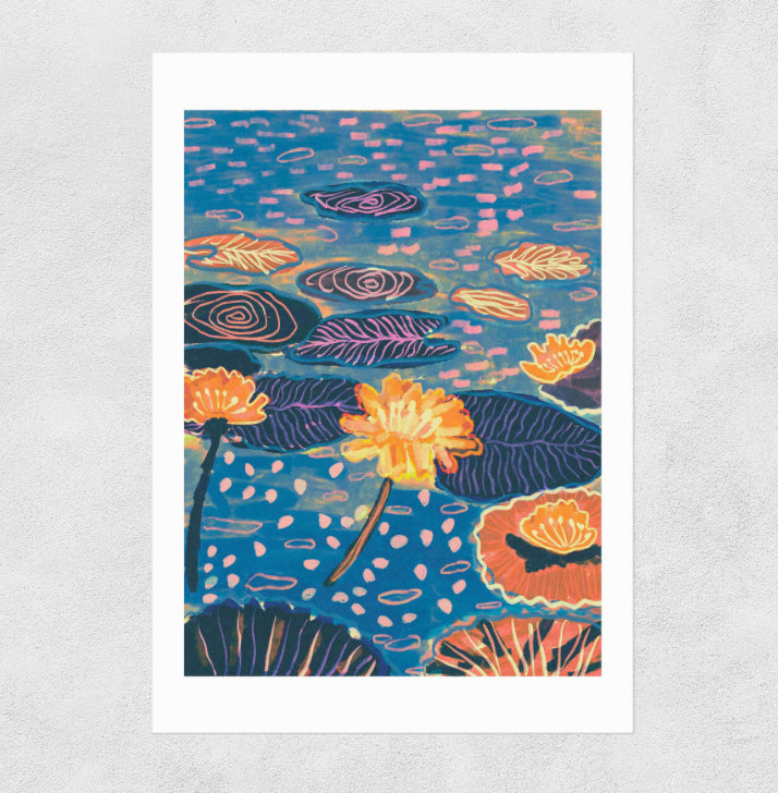Pond A3 Art Print
