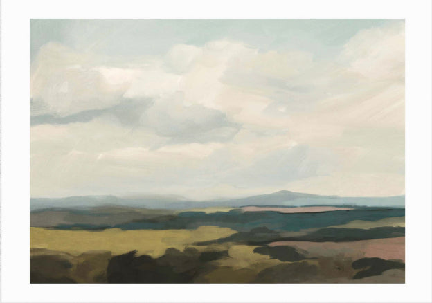 West Country A3 Art Print