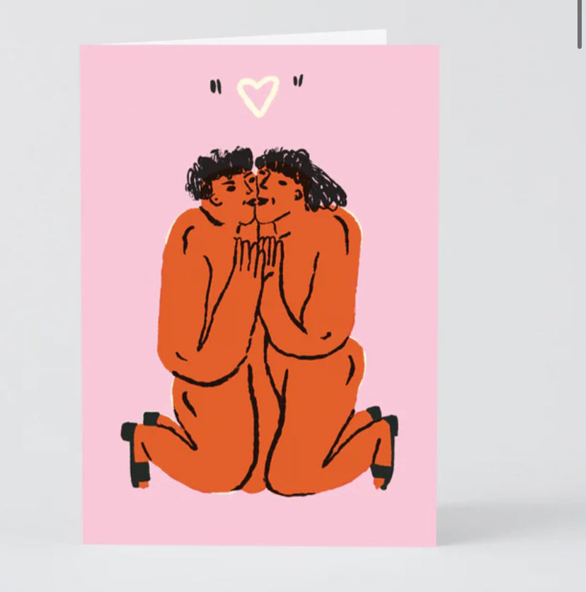 Kissy Kissy Love Card