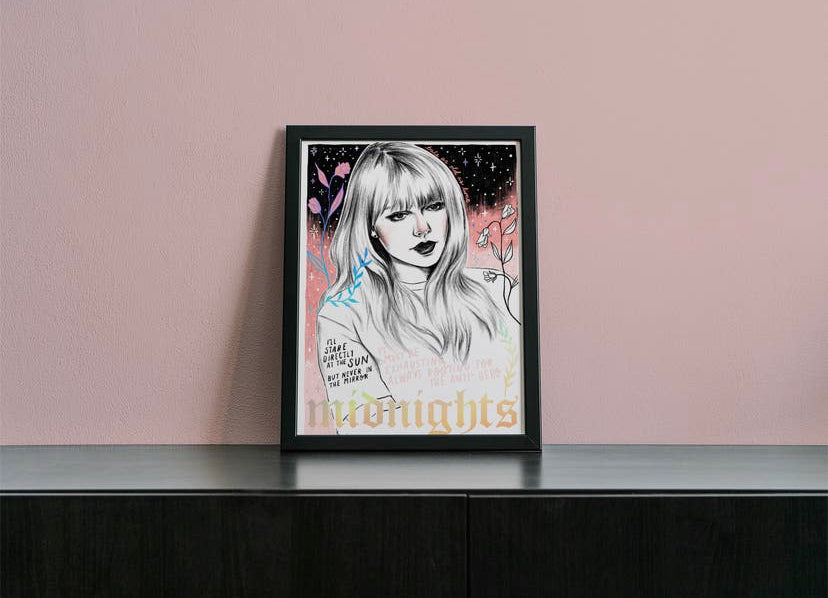 Taylor Swift A4 Art Print