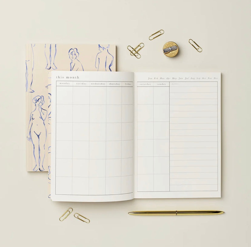Green Flora Weekly Planner