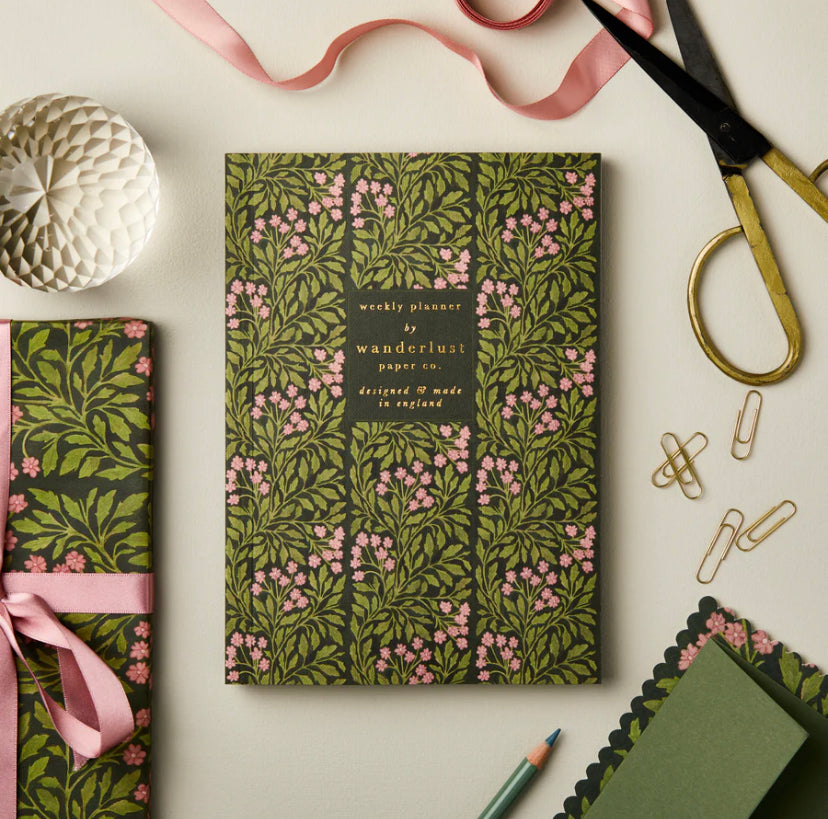 Green Flora Weekly Planner