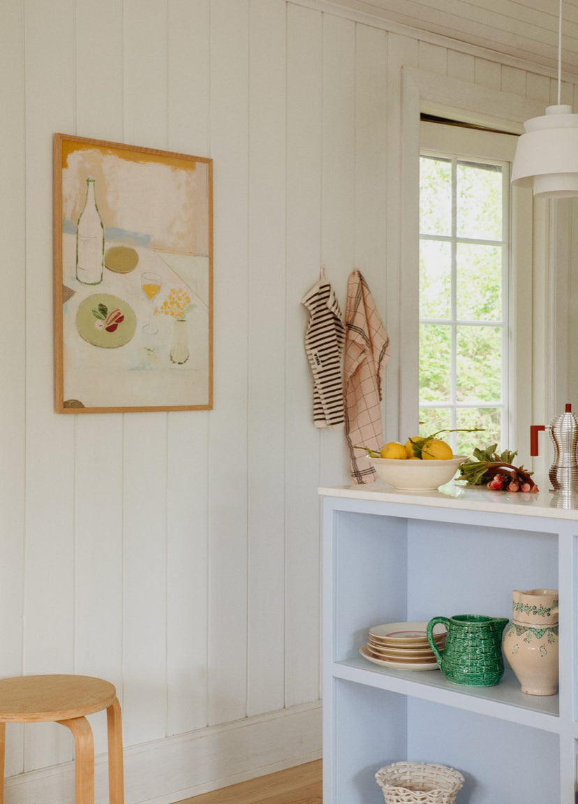 Max Ososki - ‘Fleurs Jaunes’ XL Giclée Print