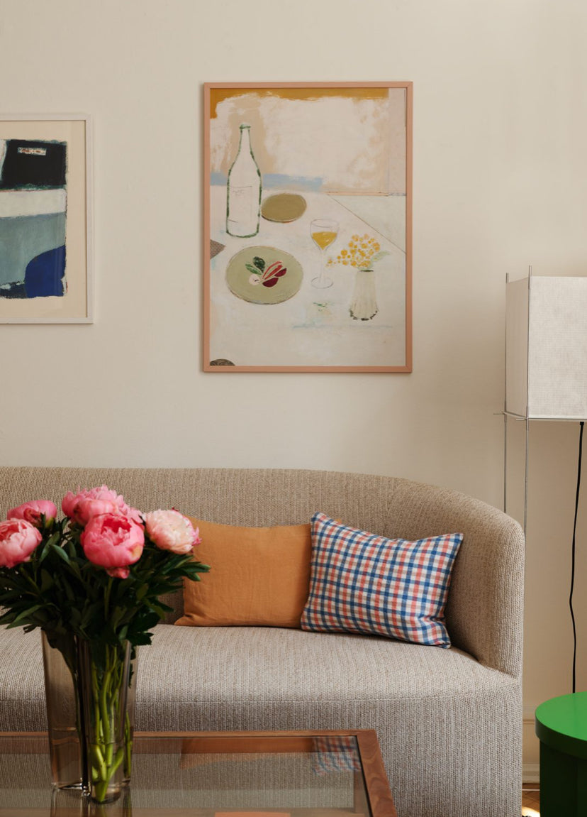 Max Ososki - ‘Fleurs Jaunes’ XL Giclée Print