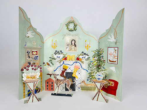 Dutch Gable Pop-Up Advent Calendar