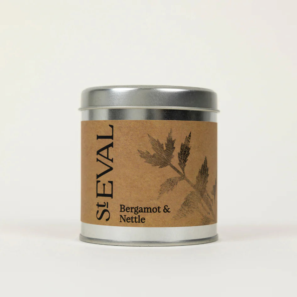 St Eval Bergamot & Nettle Tin Candle