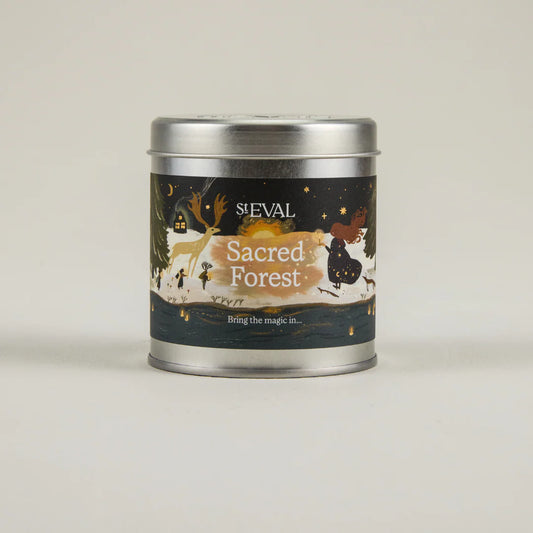 Christmas St Eval Sacred Forest Tin Candle