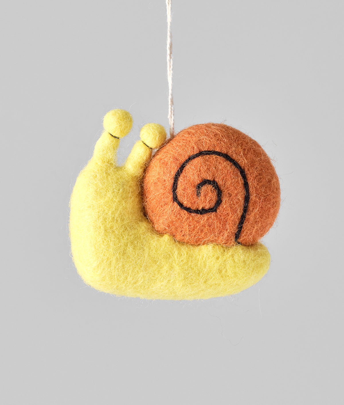 Snaily Snail Felt Christmas Decoration