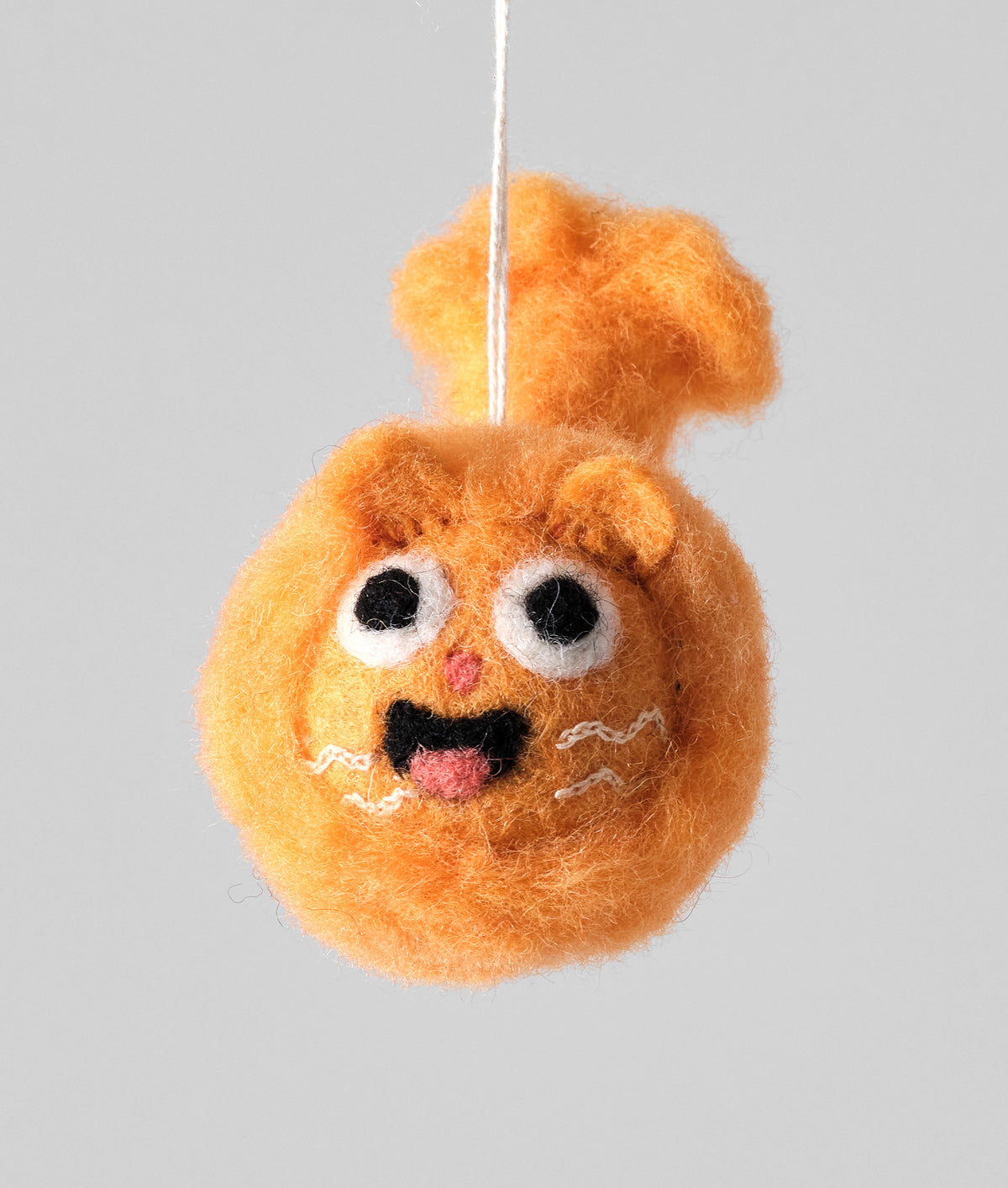 Big Fluffer Fur-ball Felt Christmas Decoration