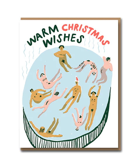Warm Christmas Wishes Card - Pack of 8