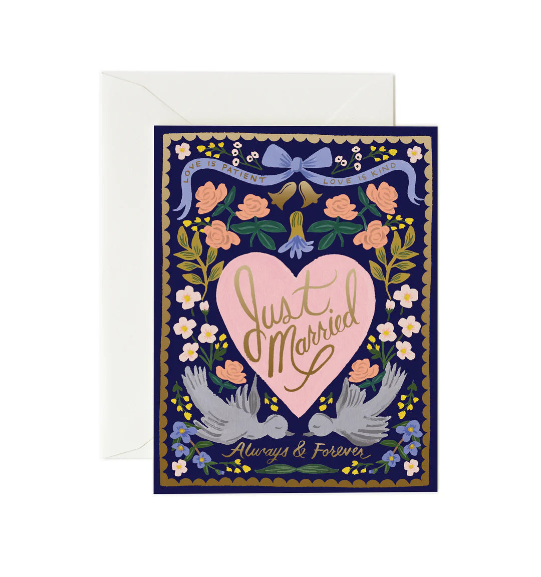 Just Married Wedding Card
