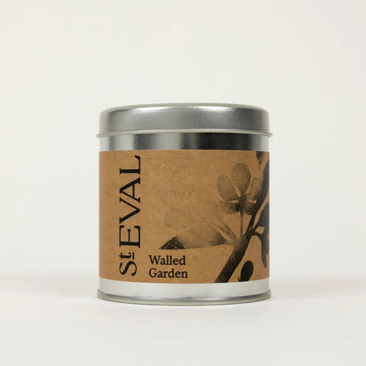 St Eval Walled Garden Tin Candle