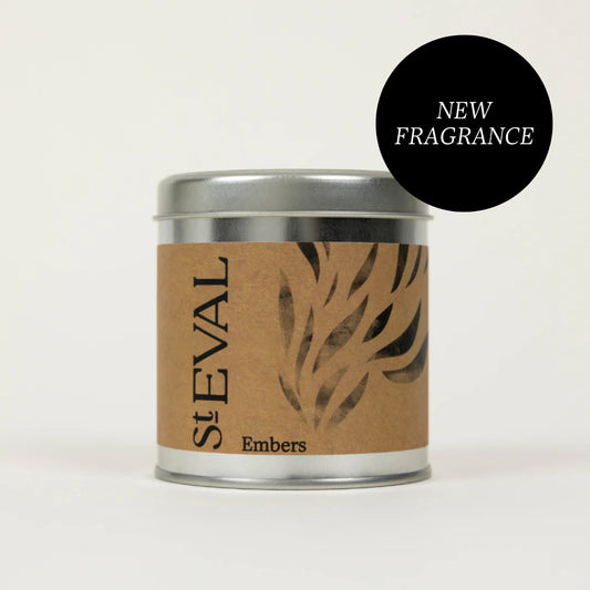 St Eval Embers Tin Candle