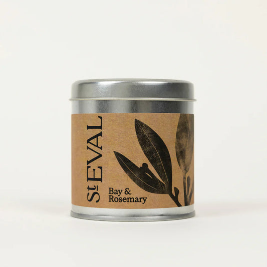 St Eval Bay & Rosemary Tin Candle
