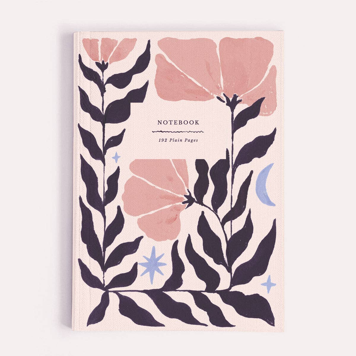Botanical Notebook | Plain Page Journal | Blank Notebooks