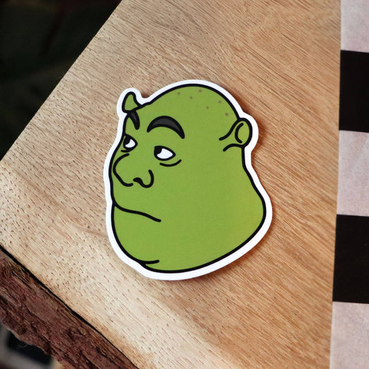 Ogre Meme | Glossy Vinyl Sticker