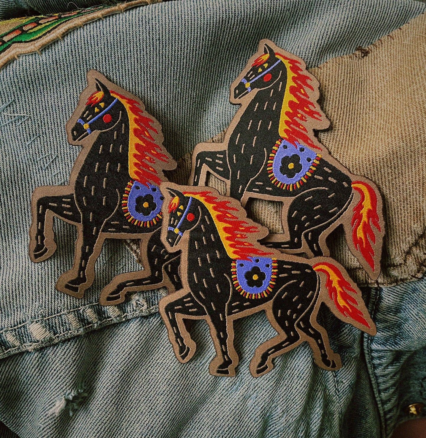 Fire Horse Patch