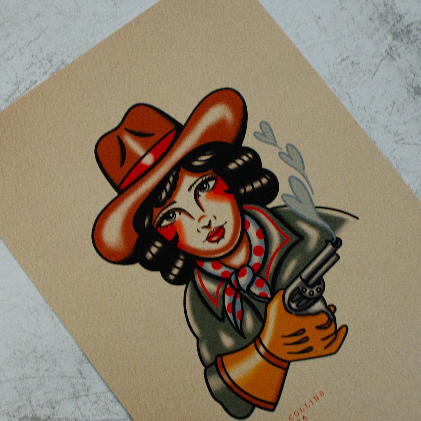 Bonnie A4 Art Print