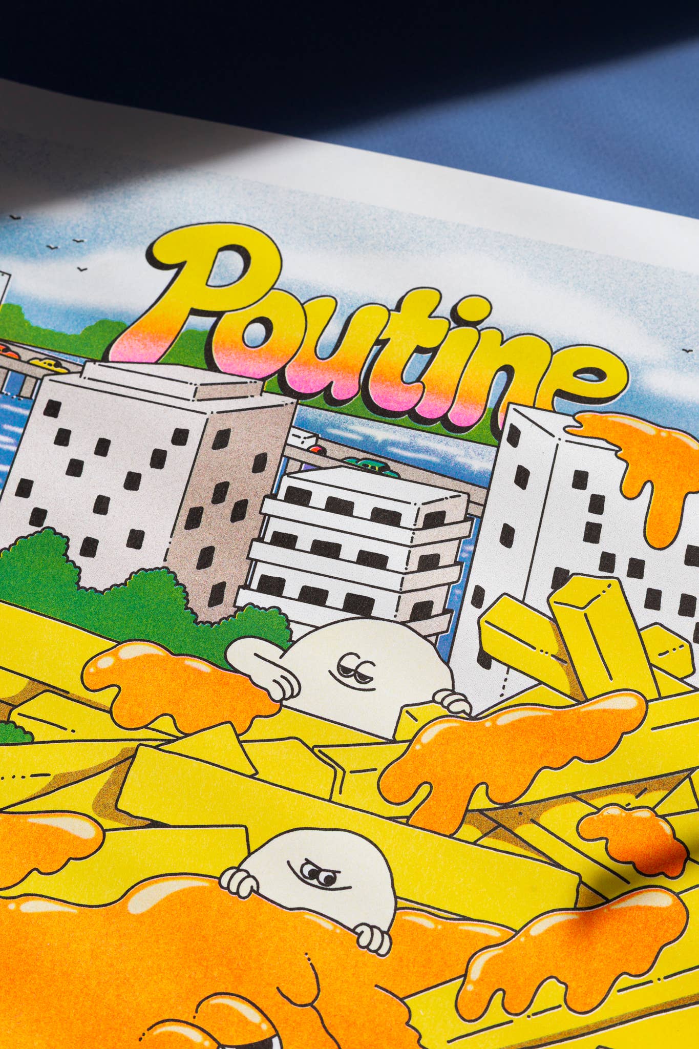 Poster A3 - Poutine in Montreal - Lauren Martin