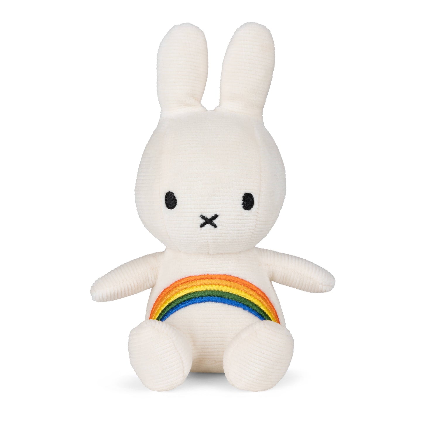 Miffy Corduroy Rainbow White 18 cm