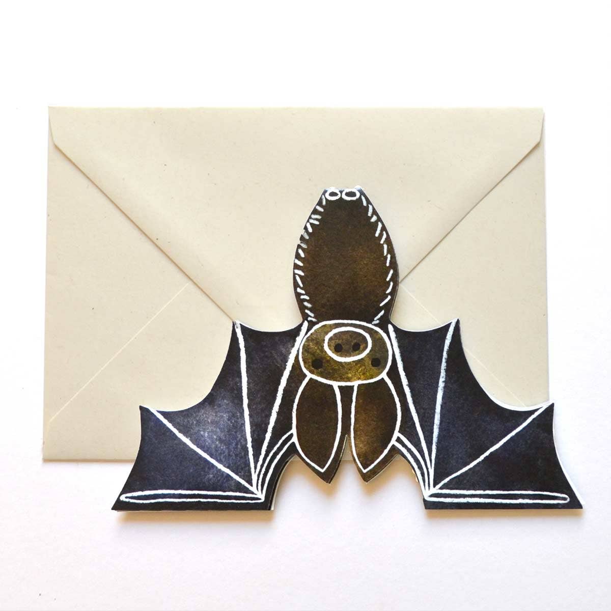 Bat Cut-Out Card