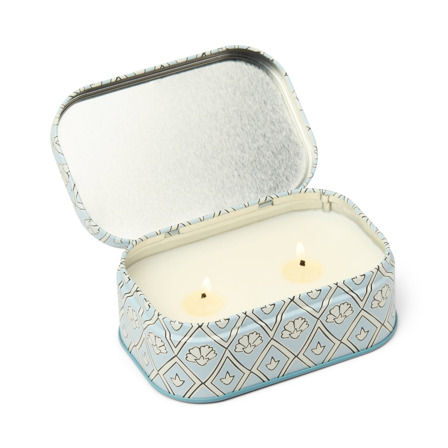 Printed Tin Candle - Lavender & Thyme