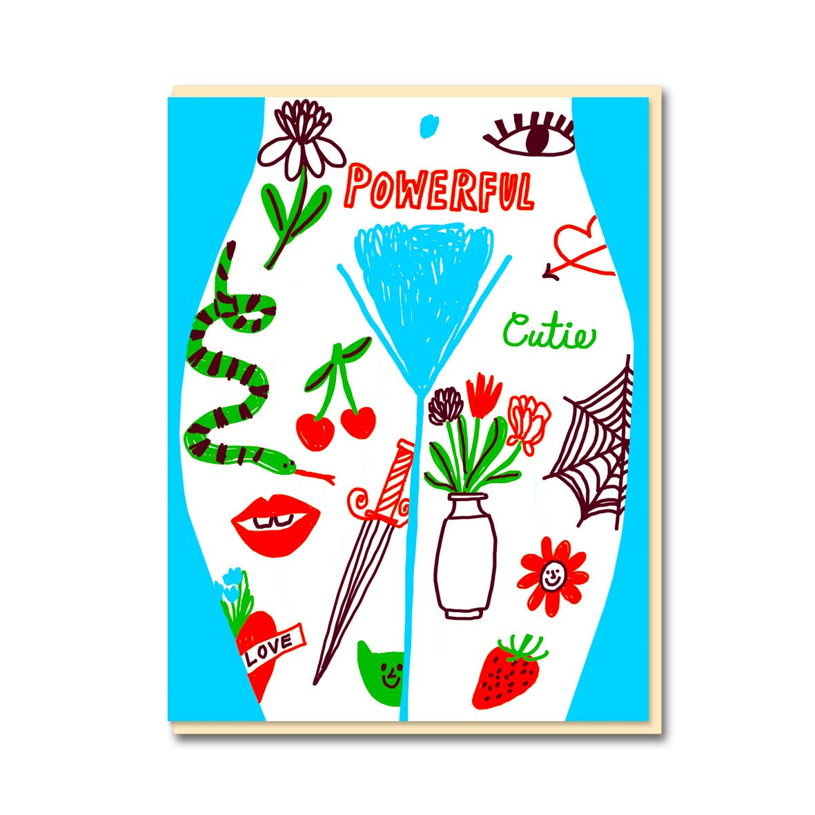 Tattoo Powerful Card