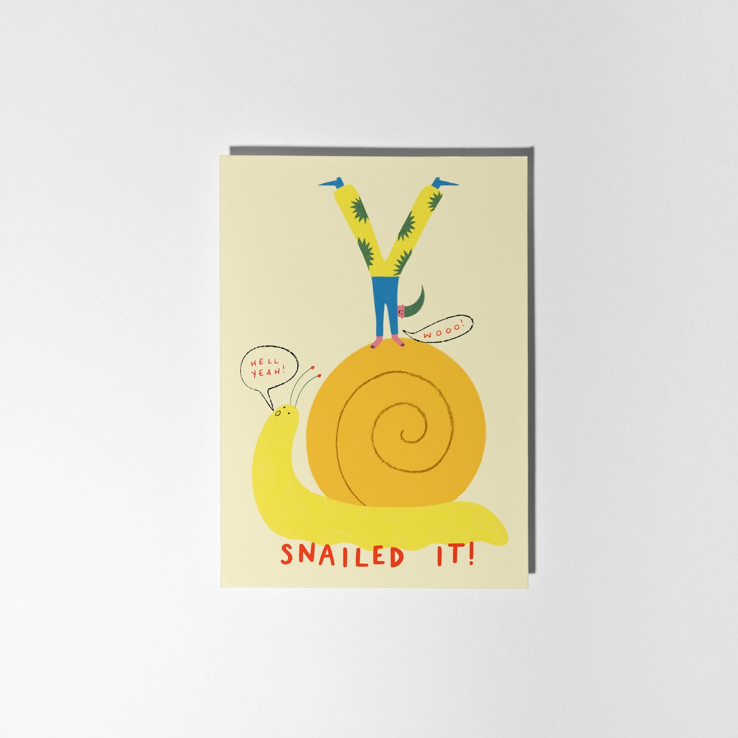 Snailed It Achievement Card | Graduation | Exams | Driving
