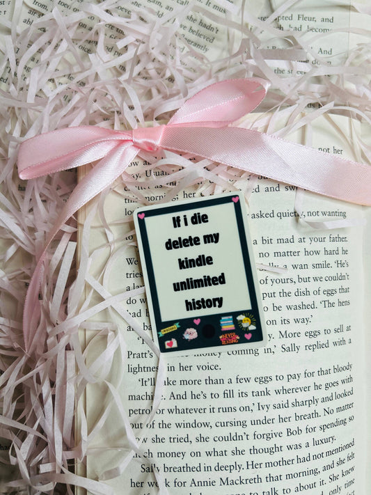 Kindle bookish sticker