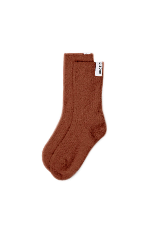 Cosy Socks - 100% Recycled - Sepia - AW25