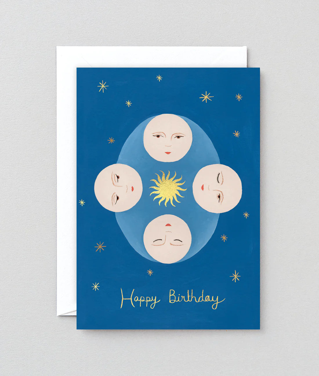 Happy Celestial Birthday Card