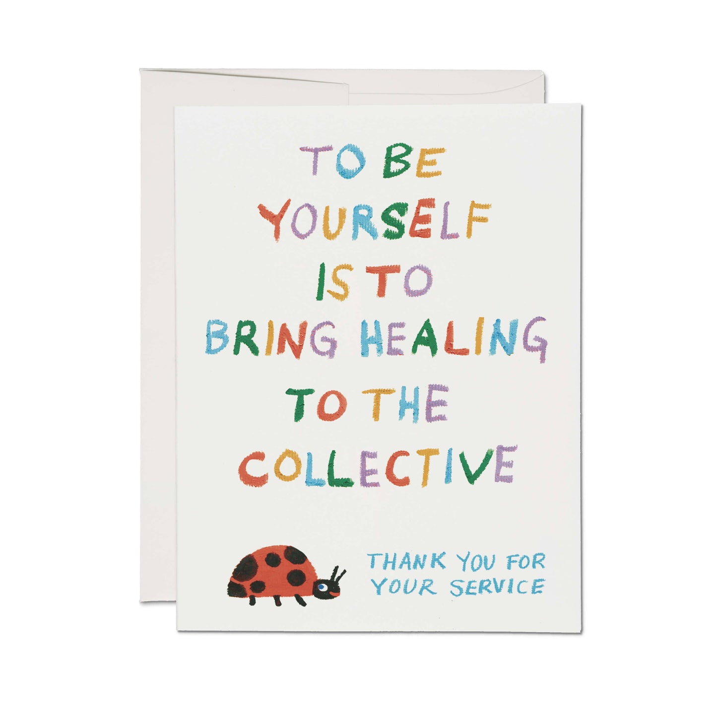 Collective Healing greeting card: Single