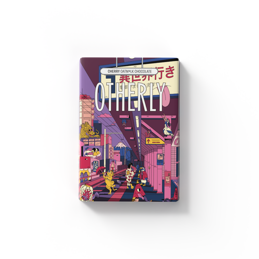 Cherry // 120G // Vegan // OATM*LK CHOCOLATE