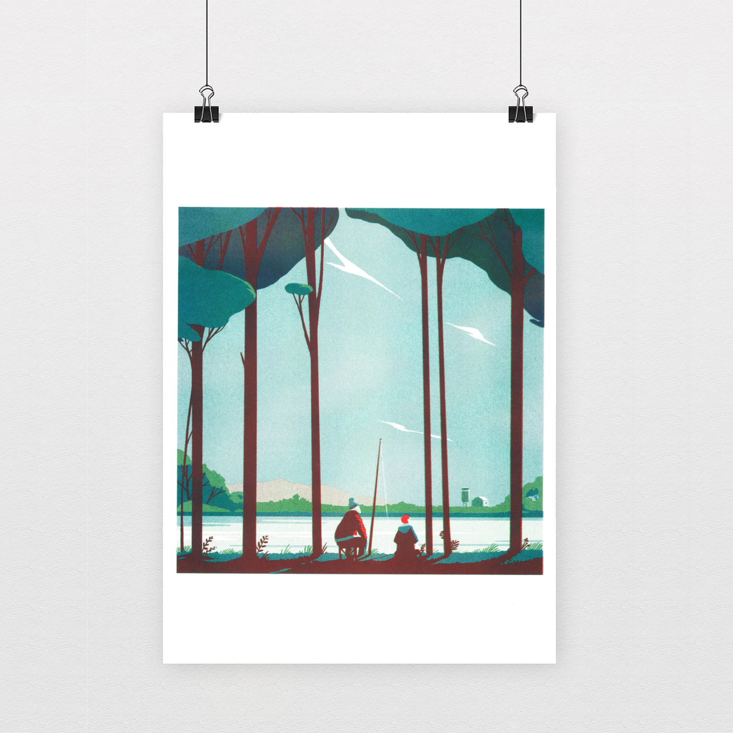 A3 poster - Tom Haugomat - Burgundy