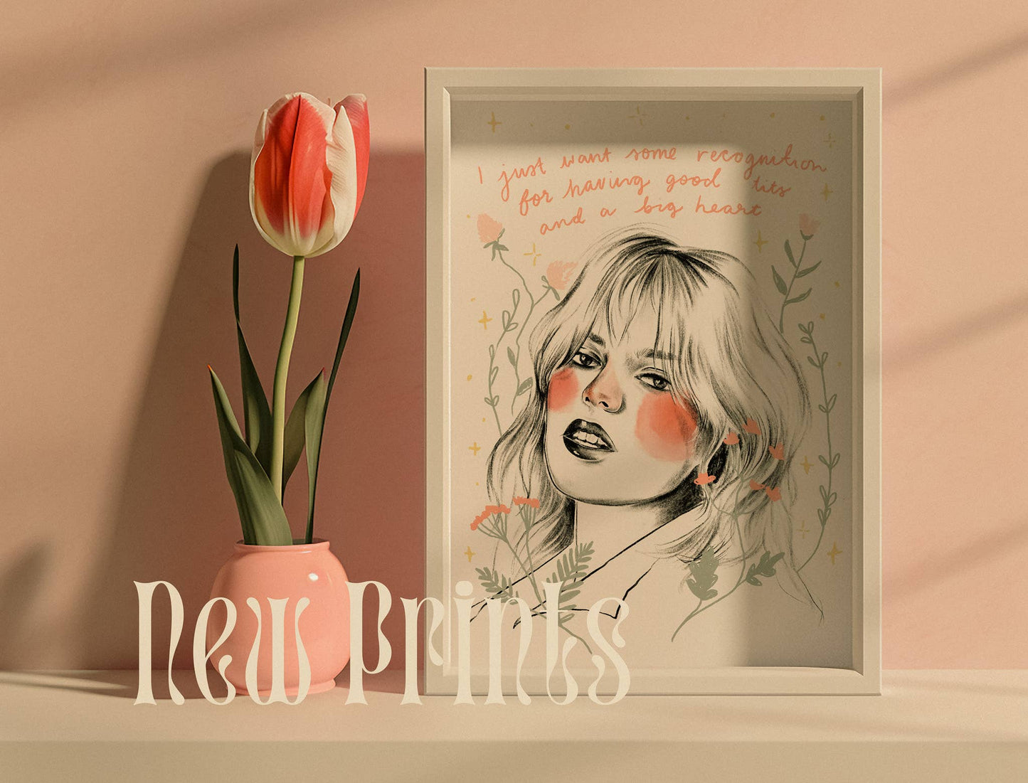 Reneé Rapp A4 Art Print