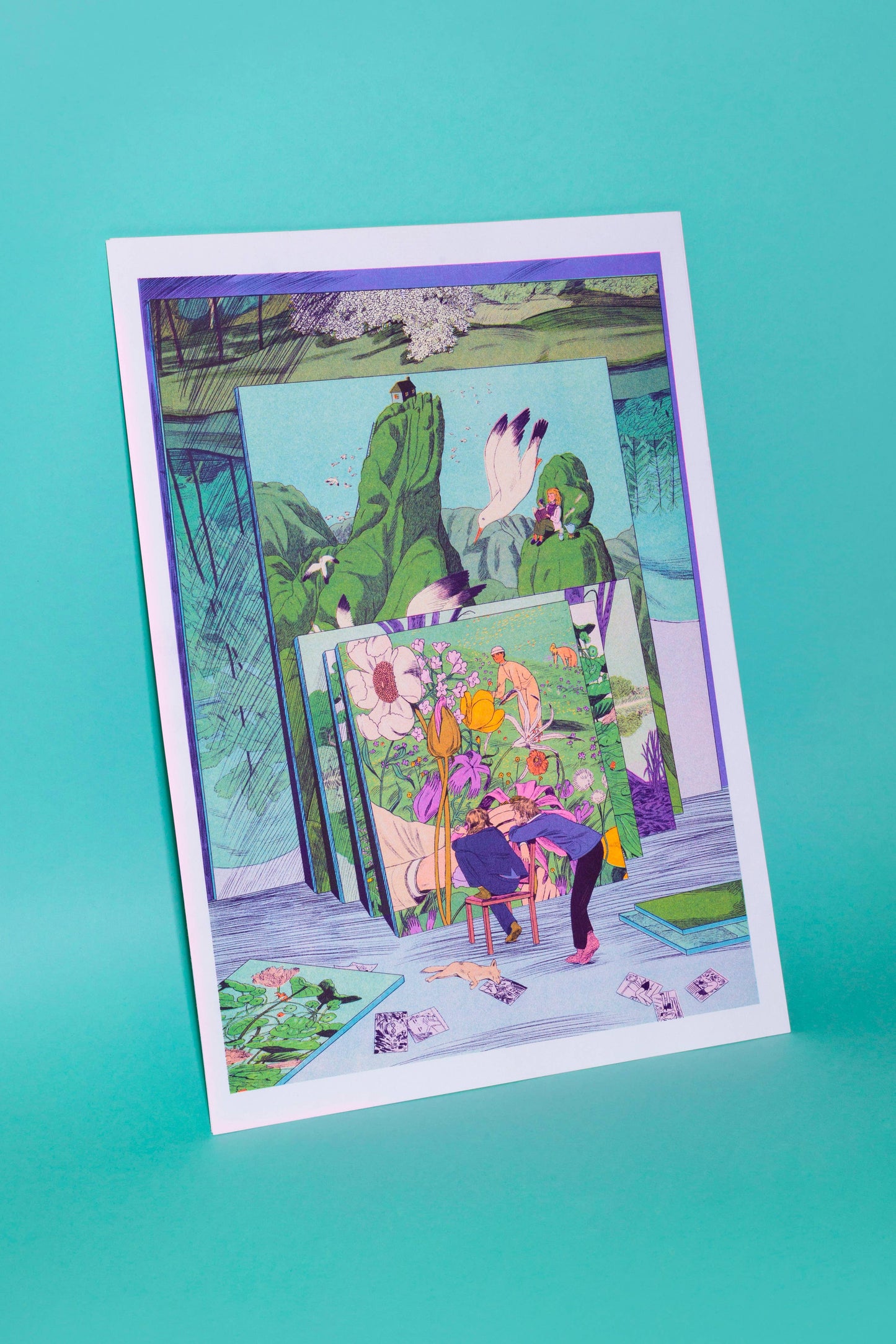 Musée d’Orsay Special: A3 Poster - The Painter's Studio - Karlotta Freier