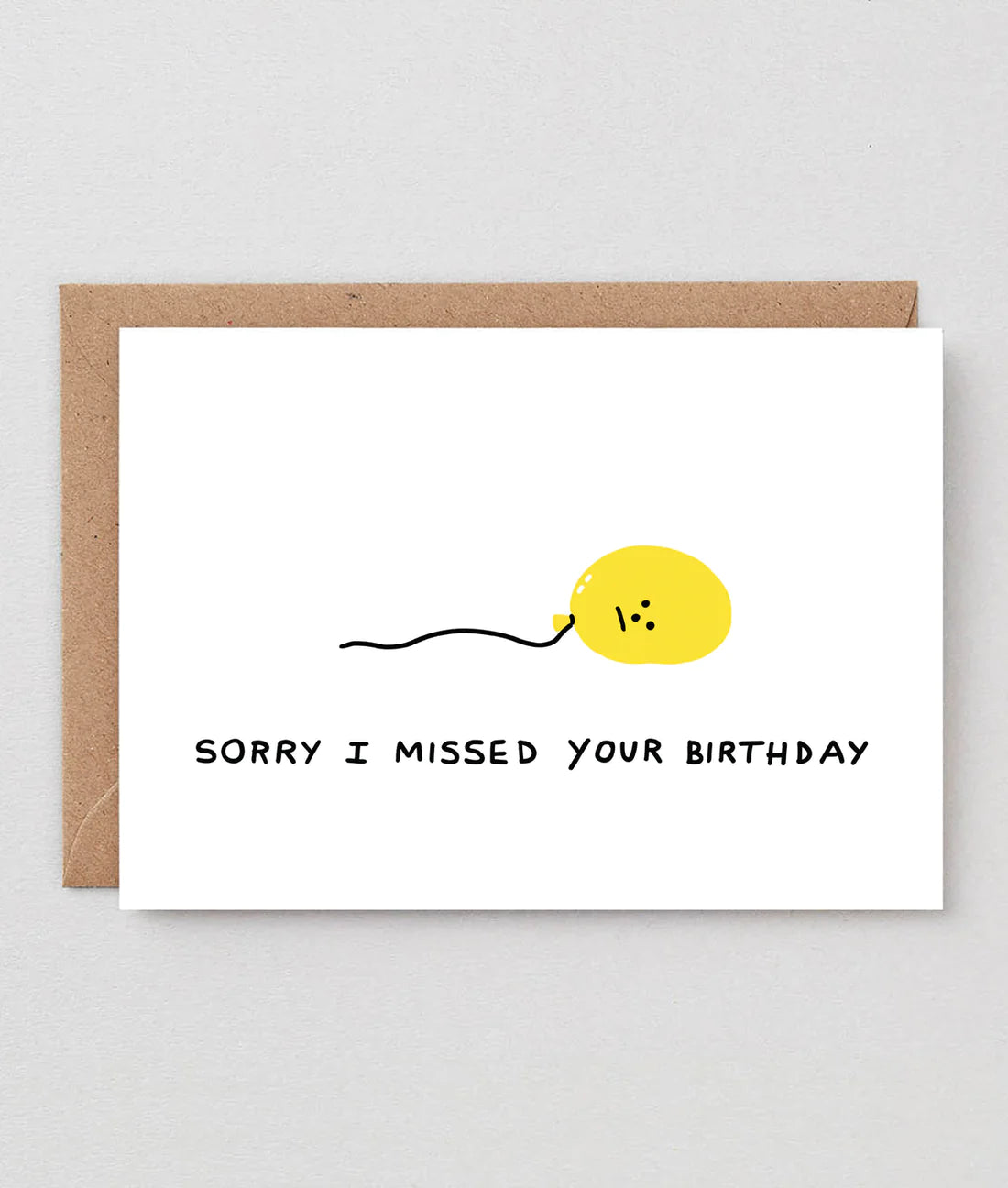Sorry I missed your birthday Card