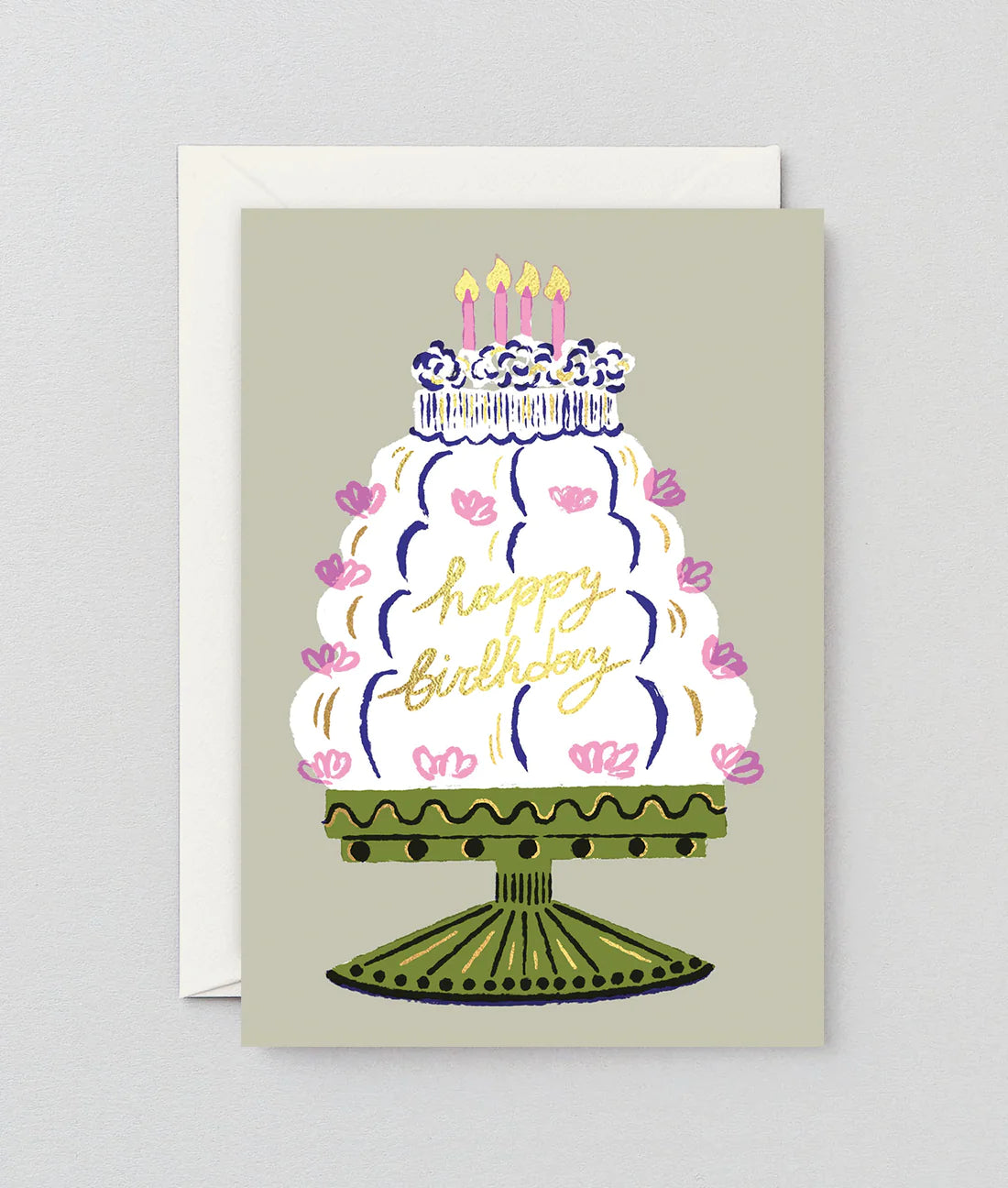 Happy Birthday Cake Card