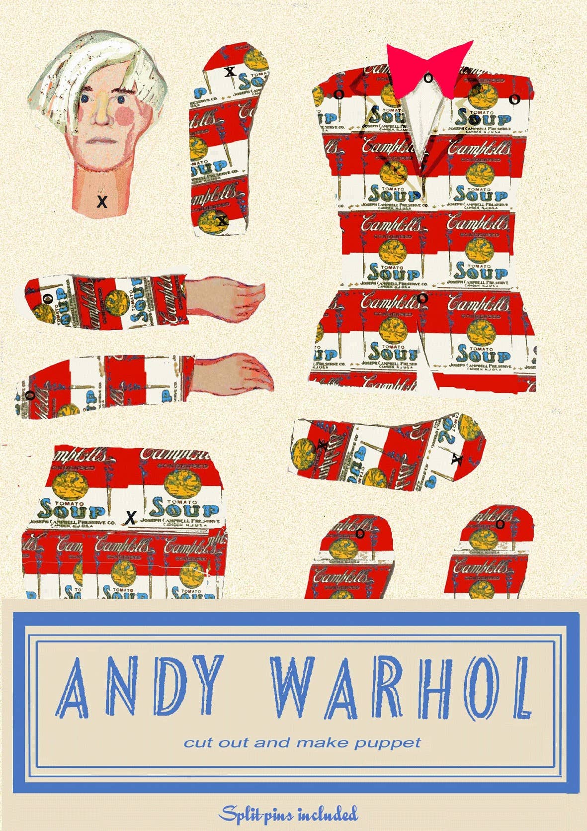 Warhol Cut and Make Puppet